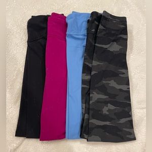 4 pairs of Athleta Girl leggings